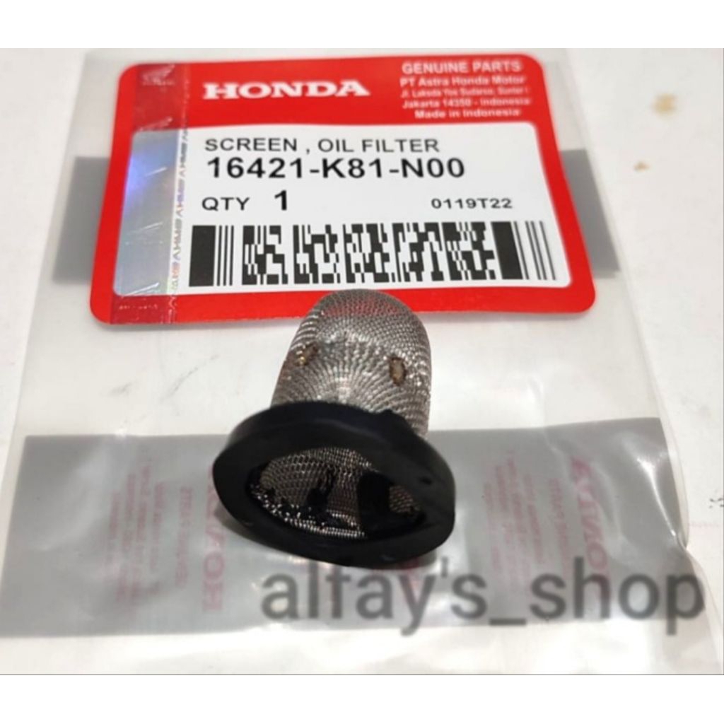 FILTER OLI ,SARINGAN OLI HONDA BEAT, VARIO, SCOOPY, SPACY, PCX