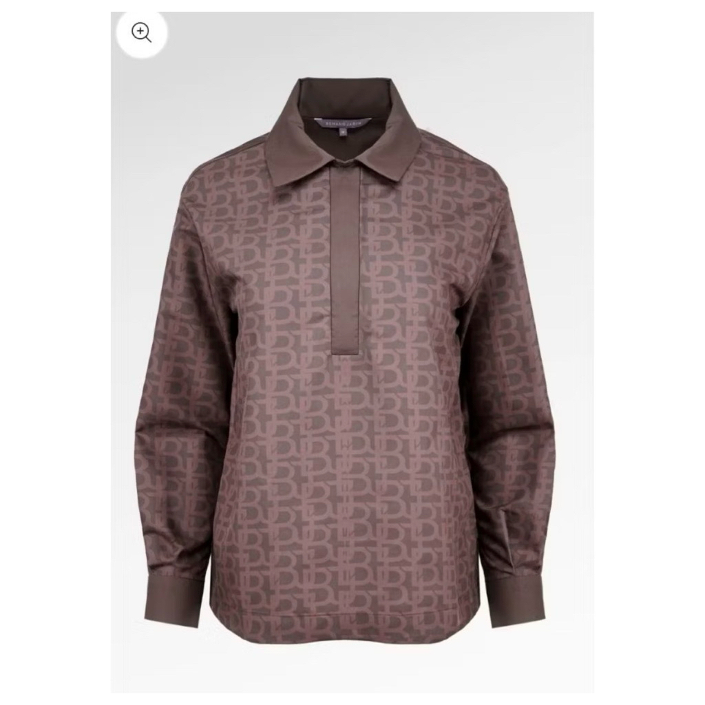 Benang Jarum Monogram Polo Shirt