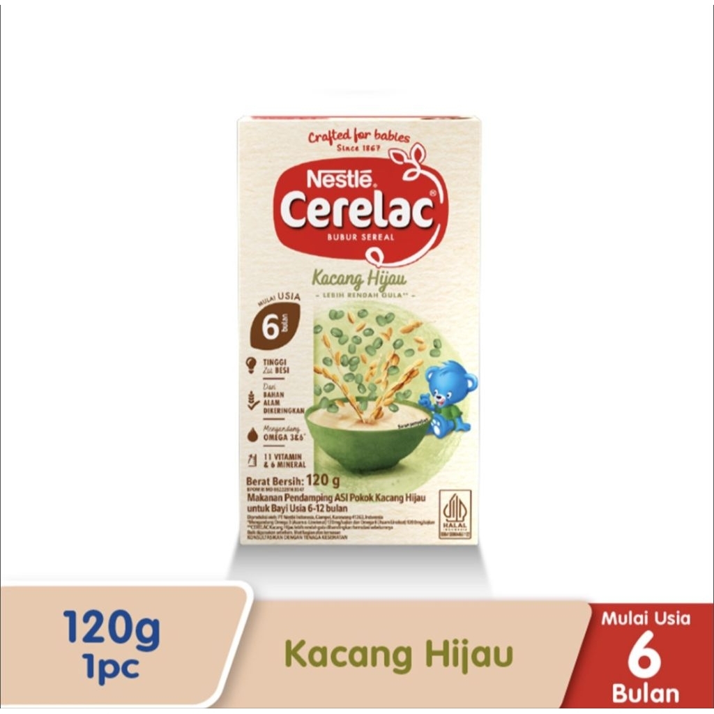 NESTLE CERELAC BUBUR BAYI 120GR BOX