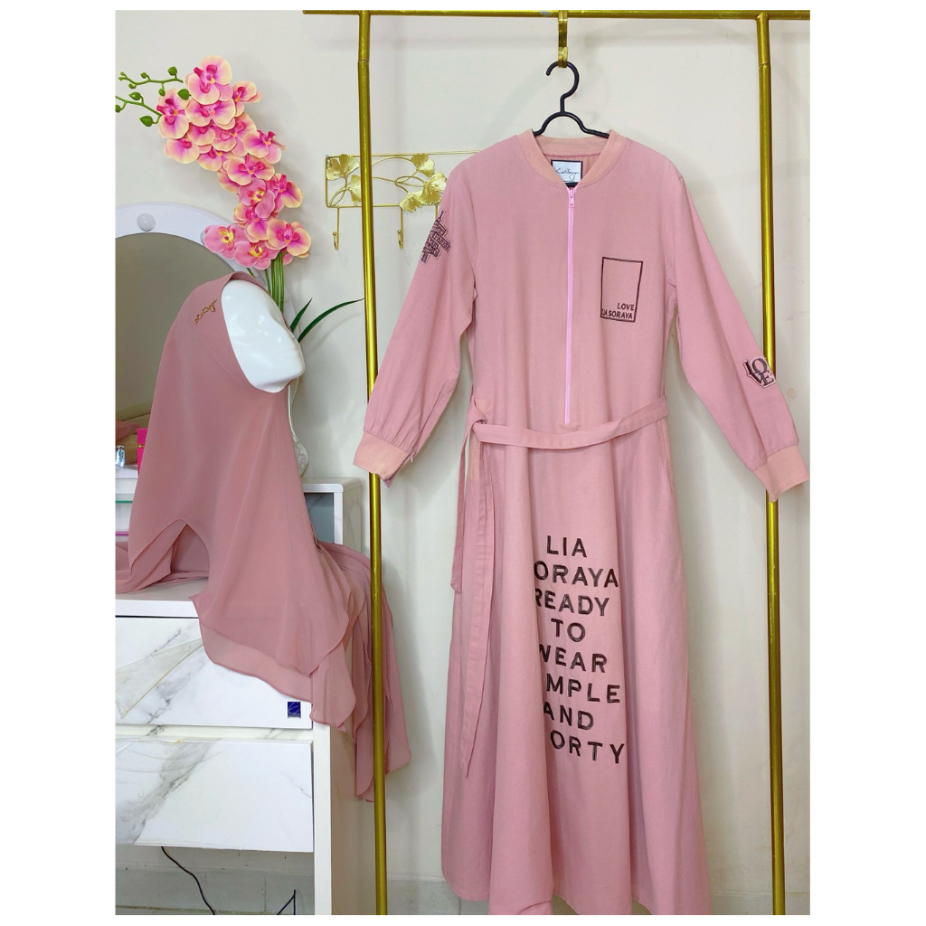 LIA SORAYA CASUAL SPORTY DRESS ORIGINAL