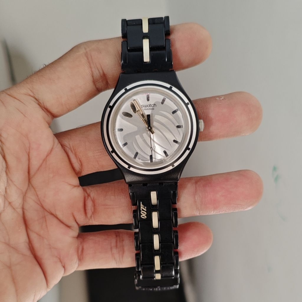 SWATCH IRONY 007 LIMITED SERIES ON HER MAJESTY'S SECRET SERVICE JAMES BOND