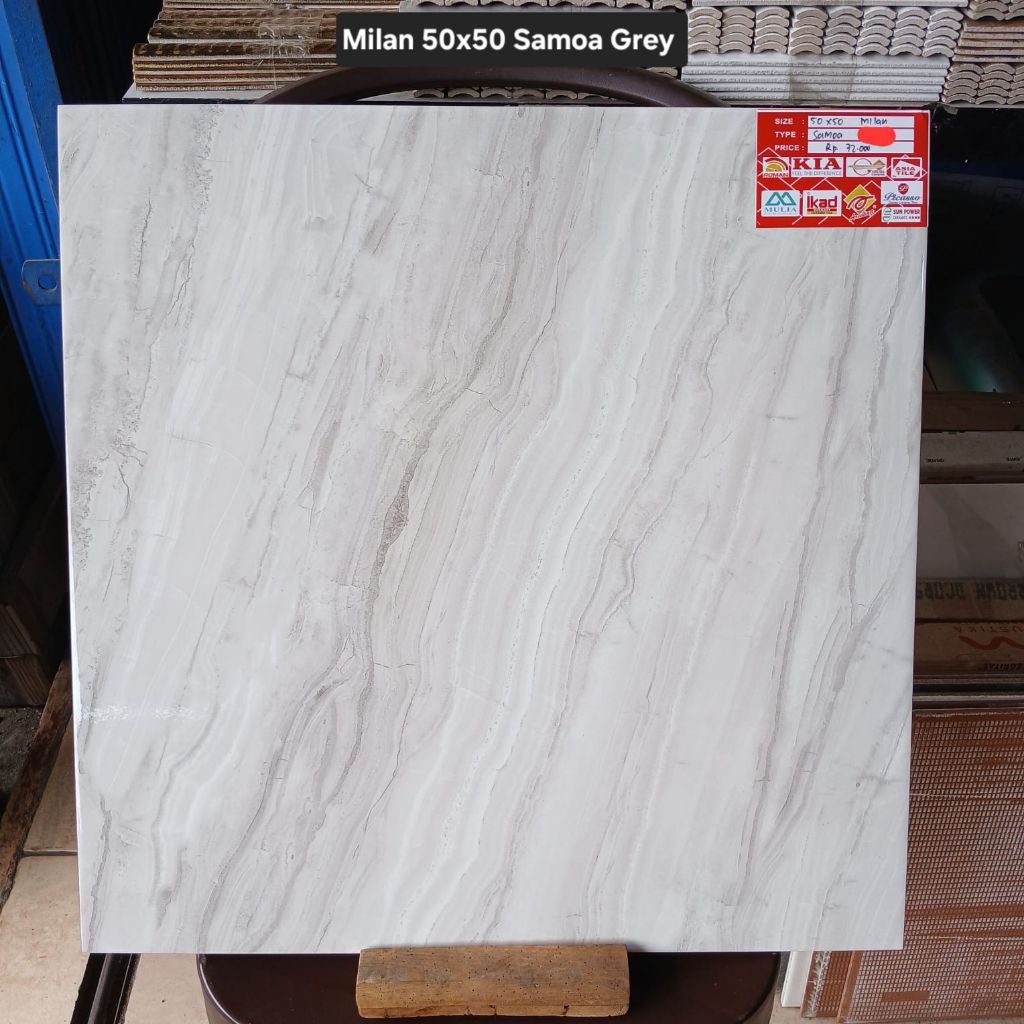 Keramik 50x50 Milan Samoa Grey