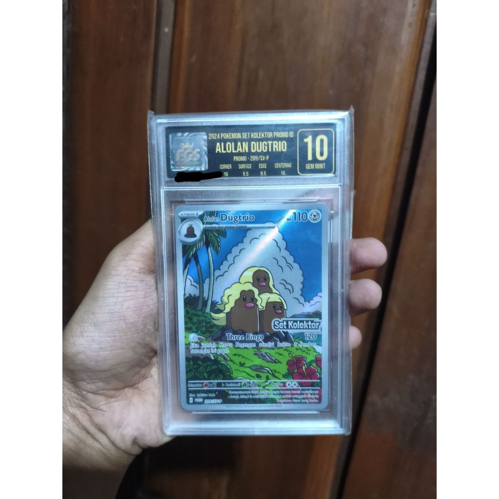 Alolan Dugtrio Set Kolector Egs 10