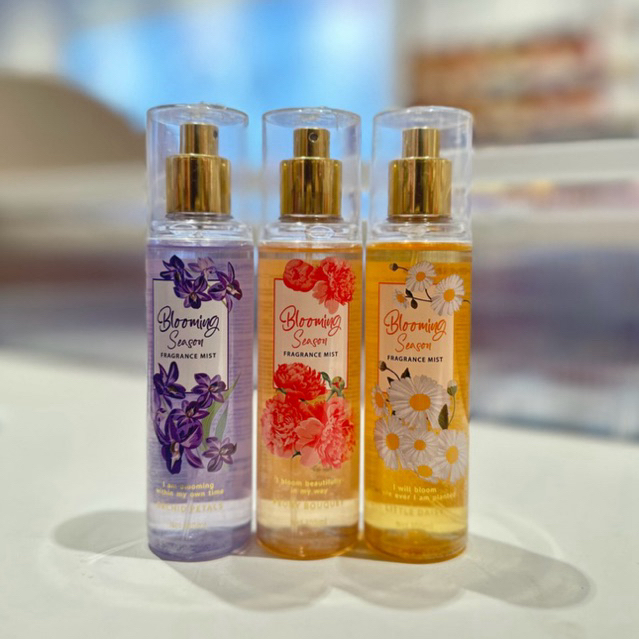 MINISO FRAGRANCE MIST BLOOMING SEASON 100ml PARFUM WANITA ORCHID PETALS , PEONY BOUQUET , LITTLE DAI
