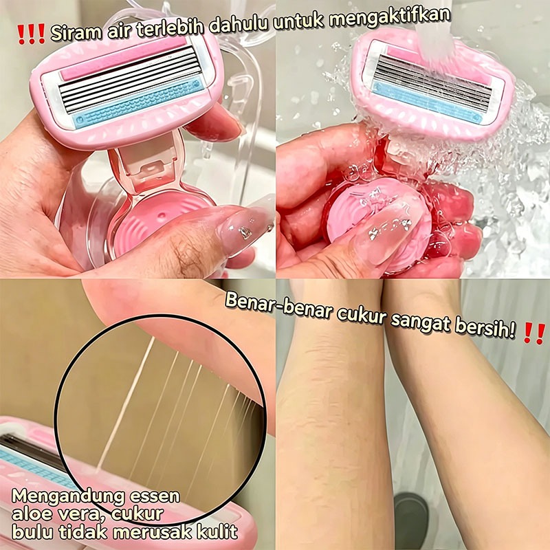 Alat cukur penghilang bulu wanita, alat cukur penghilang bulu ketiak, alat penghilang bulu kaki, ala