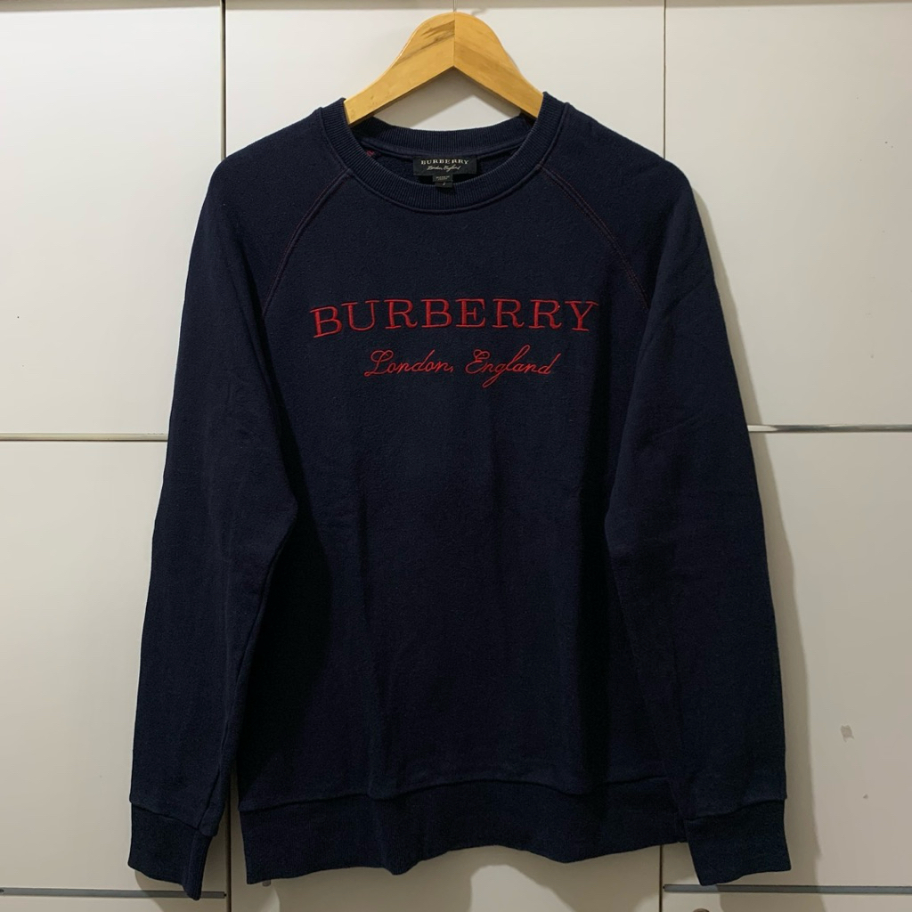 Crewneck Burberry Navy 0riginal