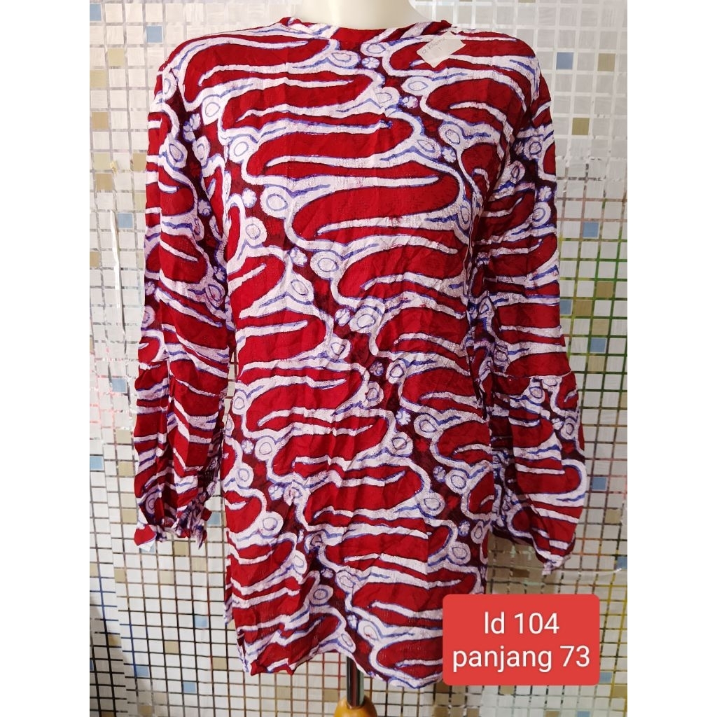 pl atasan batik wanita