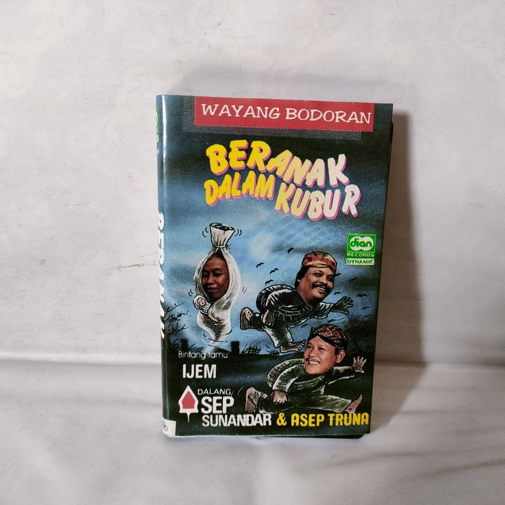 Kaset Pita Wayang Bodoran Beranak Dalam Kubur - Asep Sunandar Sunarya & Asep Truna