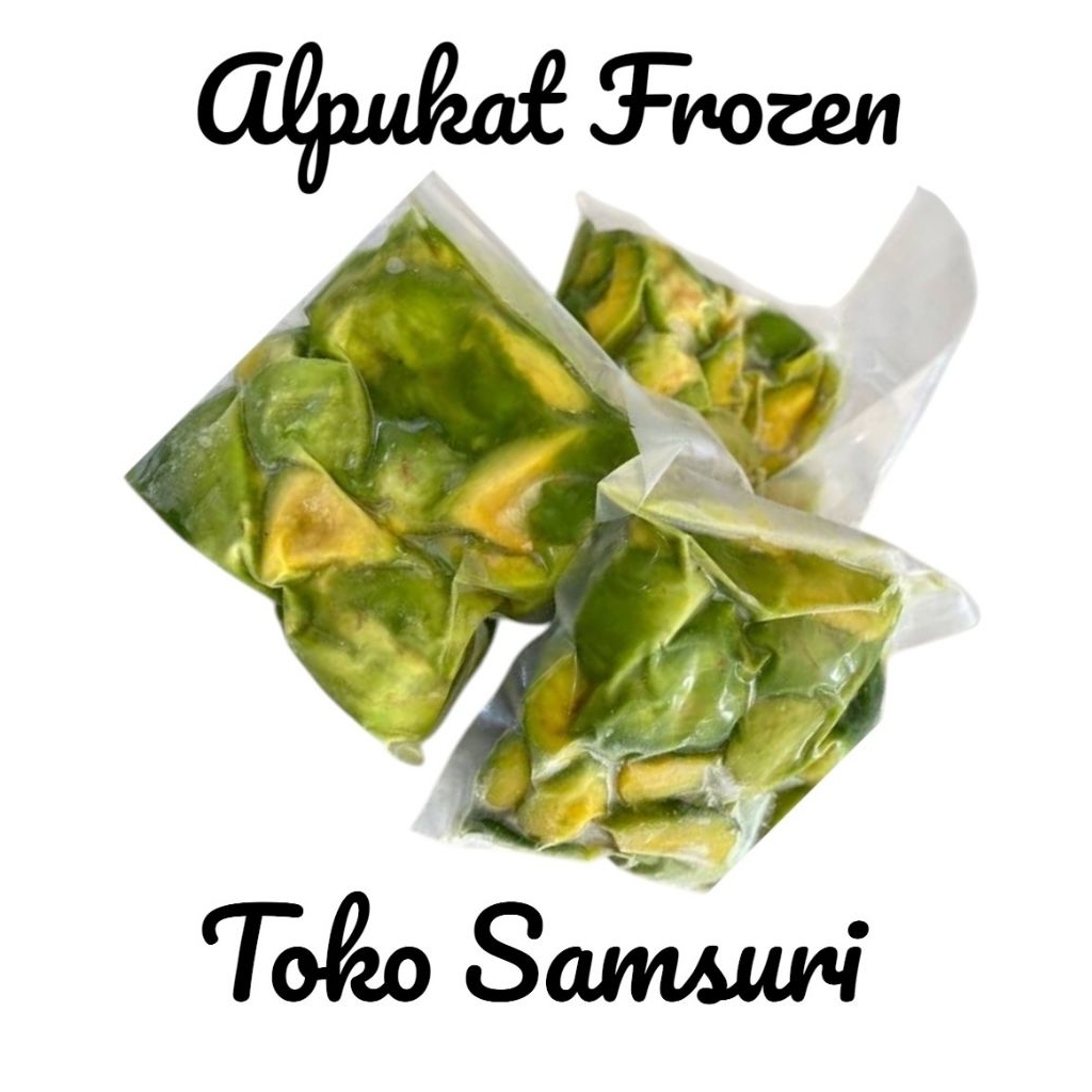 FROZEN • Buah Alpukat Frozen 500gr