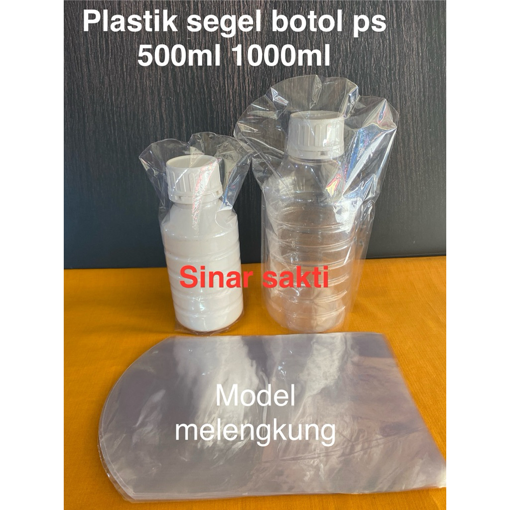 plastik segel ps 500ml 1000ml plastik segel botol ps 500ml 1000ml  segel plastik shrink