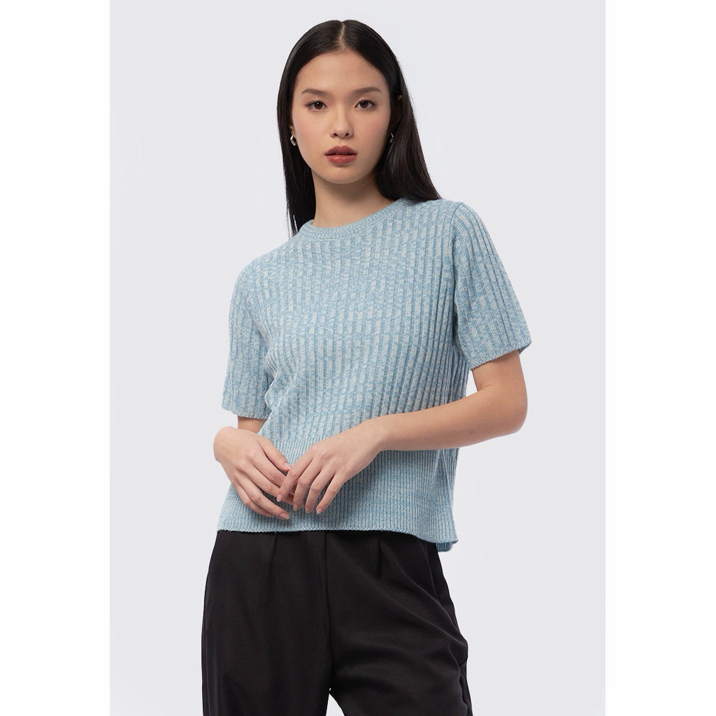 the executive blue knit