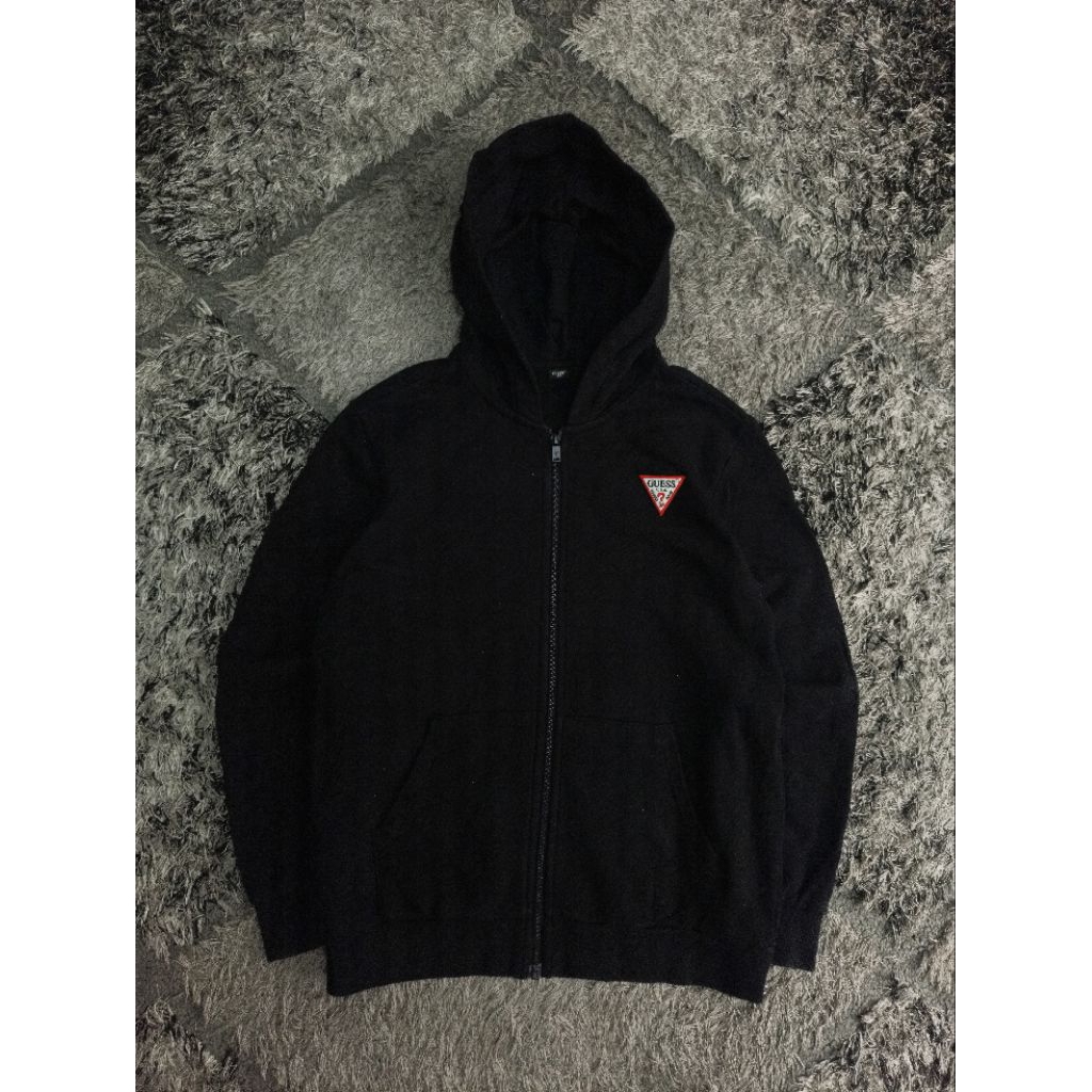 Hoodie Zipper Guess
