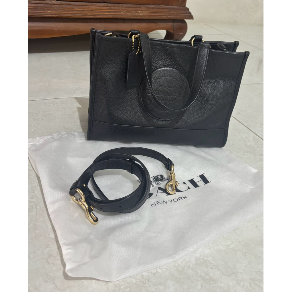 Coach Dempsey Carryall Black [PRELOVED]