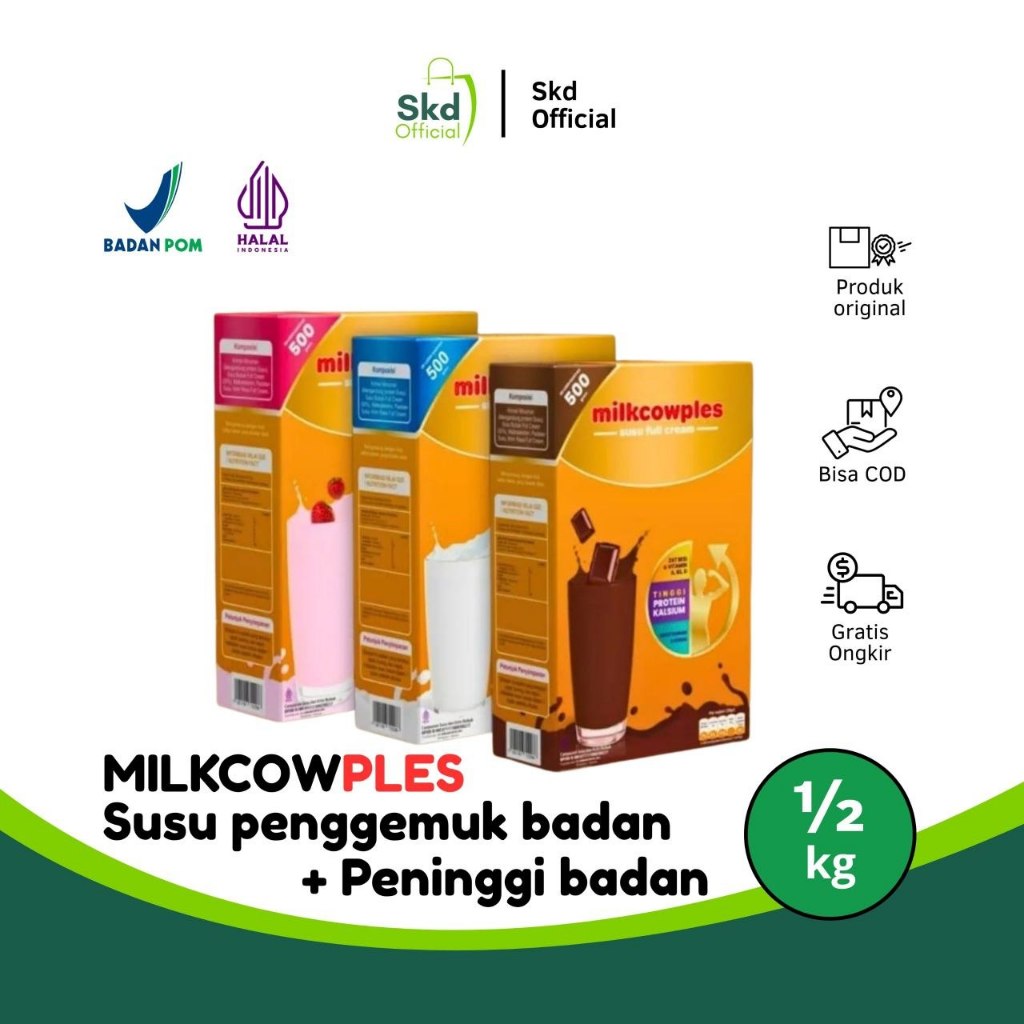 Milkcowples Susu Penggemuk Dan Peninggi Badan Anak Dan Remaja 500g