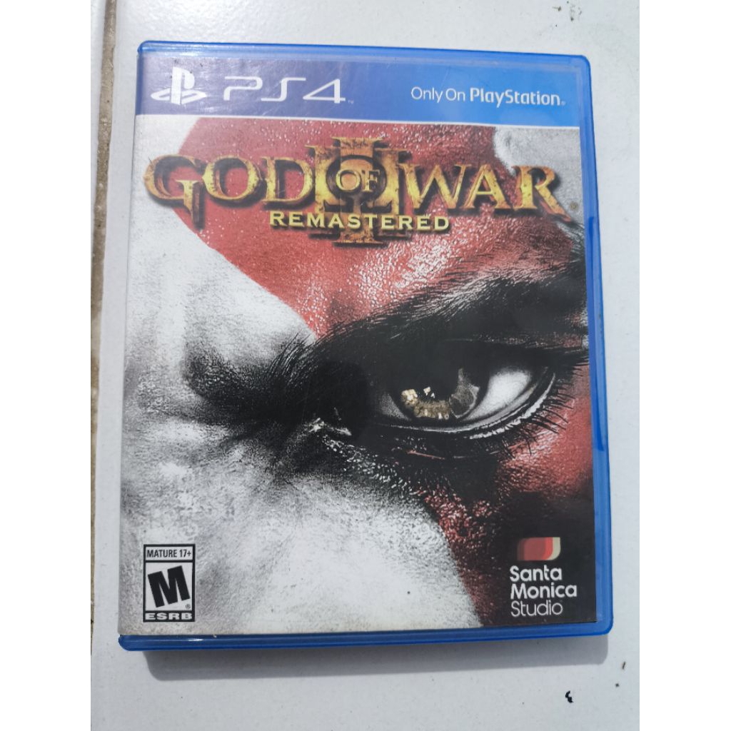 BD Kaset God of War 3 PS4
