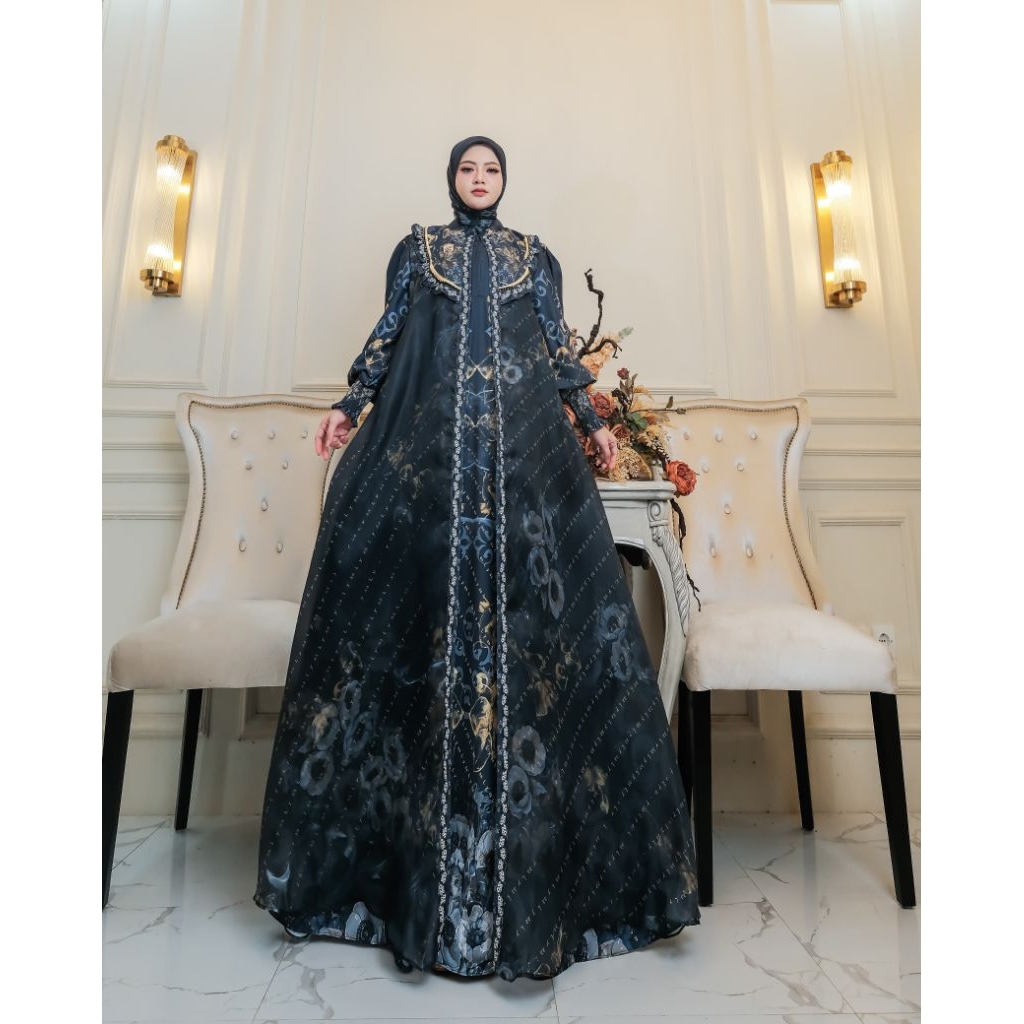Elora series By.Alya syar'i gamis mewah elegant wanita