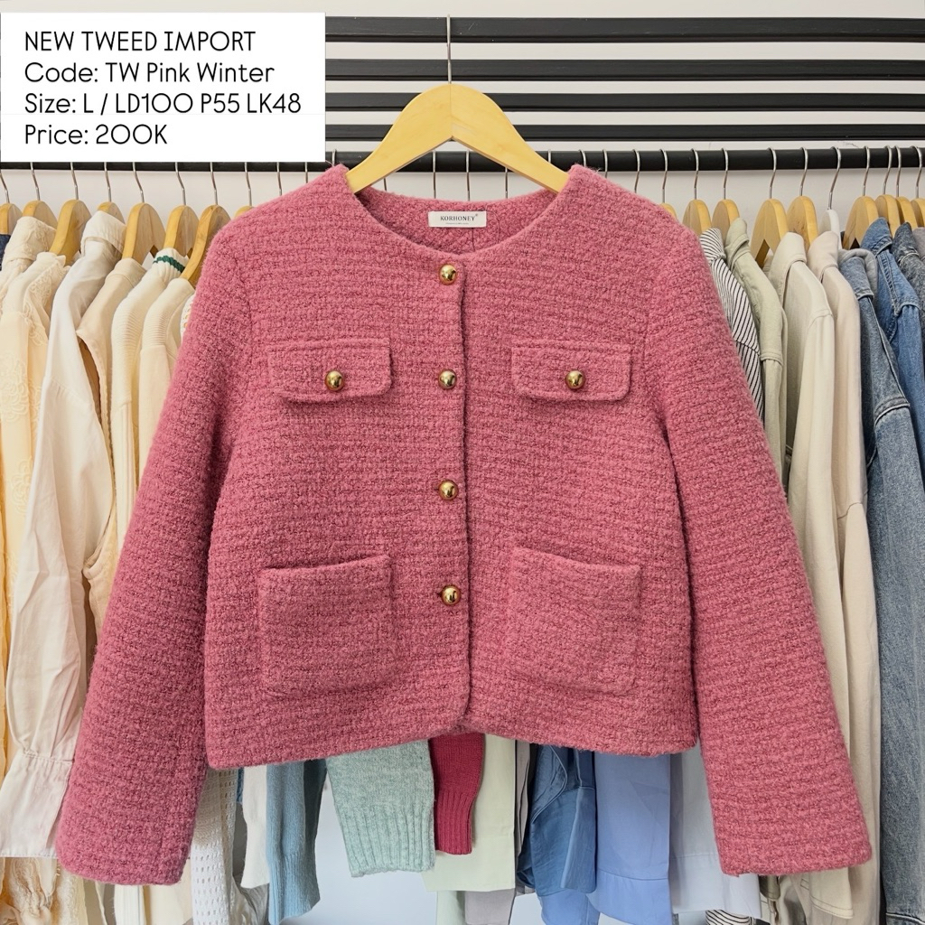 BLAZER TWEED IMPORT PREMIUM