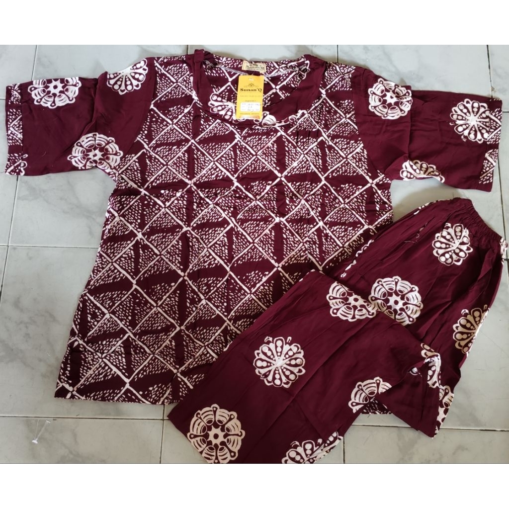 Batik Sunan Q Cp. Dewasa Celana Panjang
