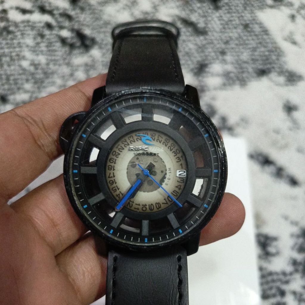jam tangan original Ripcurl  dim 45mm preloved second bekas