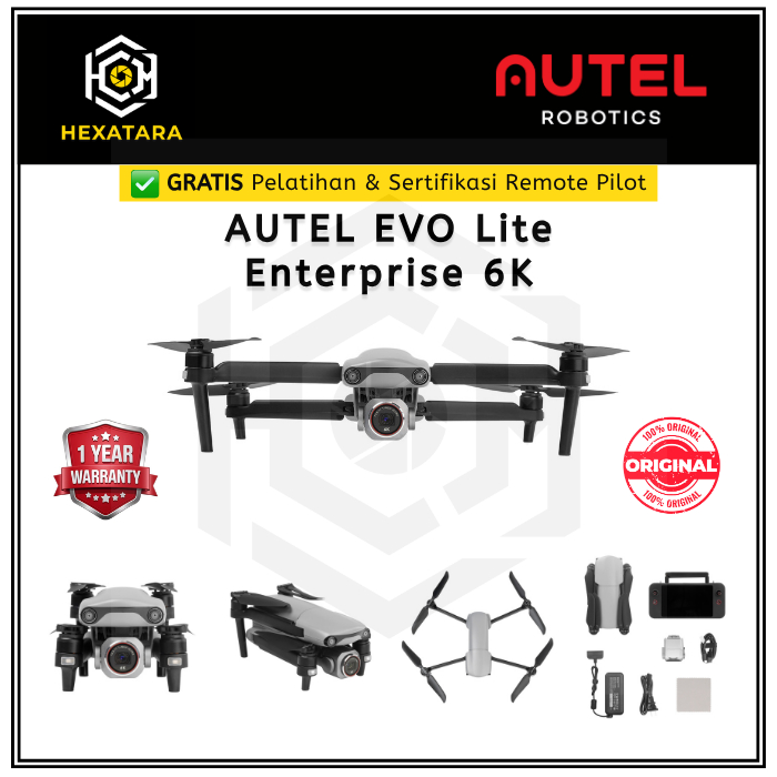 AUTEL EVO Lite Enterprise 6K DRONE 20MP 1” SENSOR - Basic