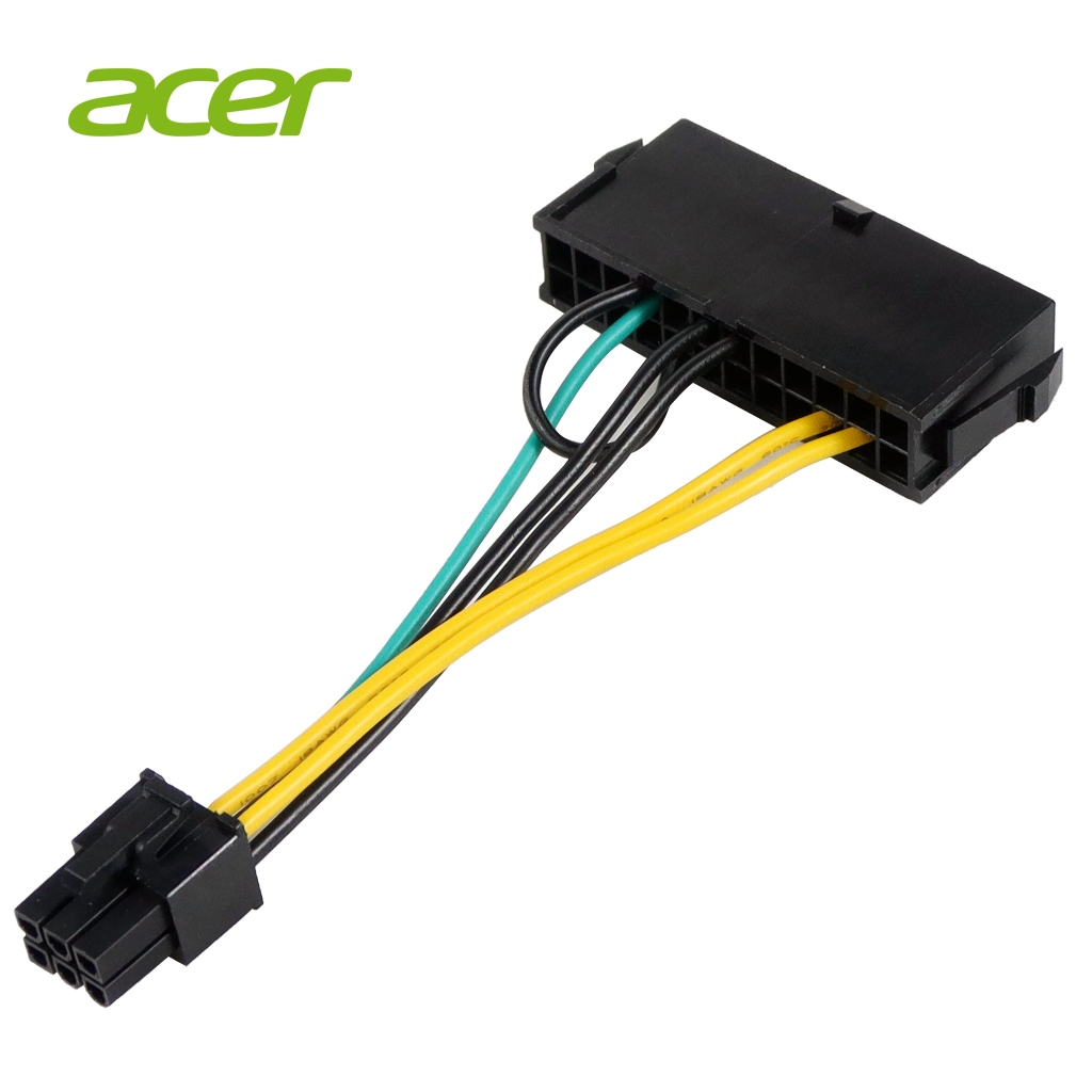 Kabel PSU ATX 24 Pin to 6 Pin untuk Motherboard Acer