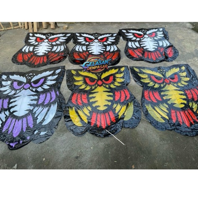 LAYANGAN BURUNG HANTU / CELEPUK KHAS BALI