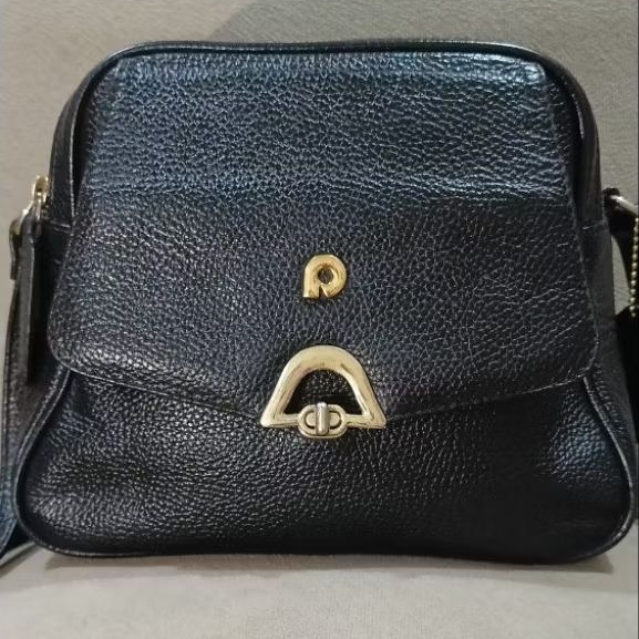 TAS SELEMPANG PAPILLON SEKEN WARNA HITAM MULUS