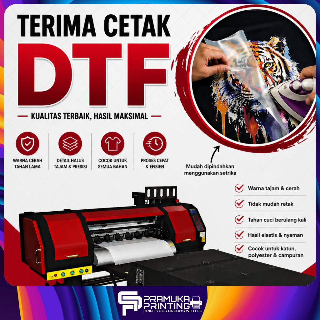 SABLON SETRIKA SABLON DTF A4 A3 METERAN