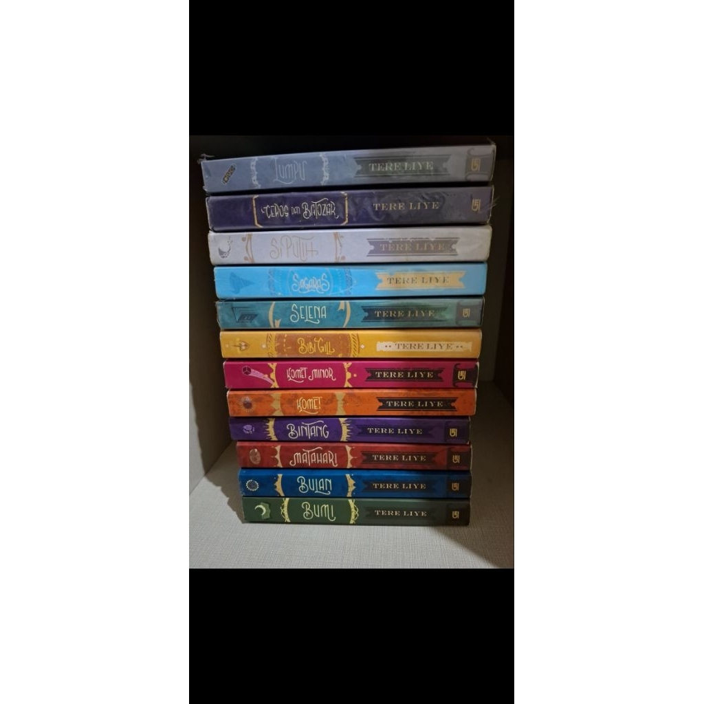 preloved Novel series bumi ori