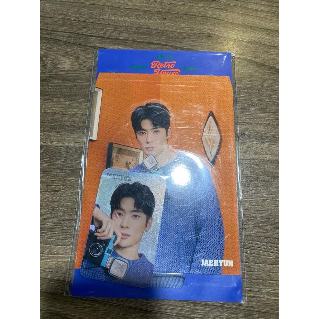 NCT127 hologram photocard set Jaehyun retro house