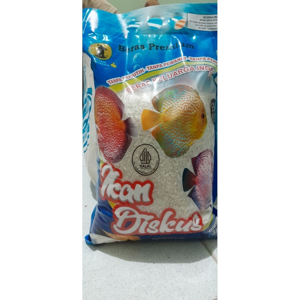 BERAS IKAN DISCUS 3KG