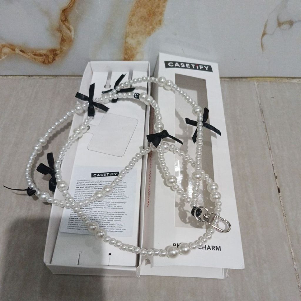 Casetify lanyard handphone / phone charm Disney Mickey mouse