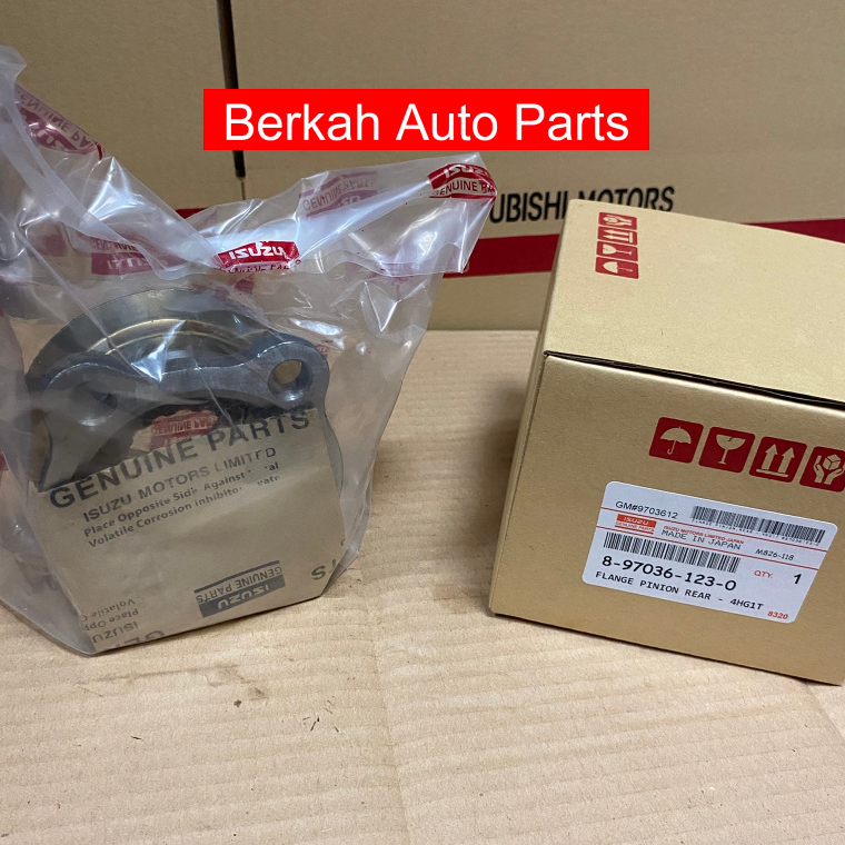 FLANGE PINION GARDAN/FLANGE TAPAK GARDAN BELAKANG ISUZU NMR71/NKR7116T 8-97036-123-0