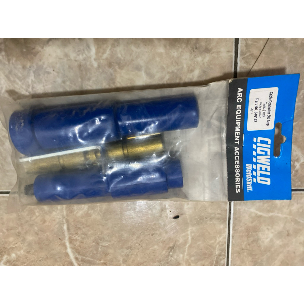 Cigweld Cable Connector 500 Amp twist lock Pn 646162