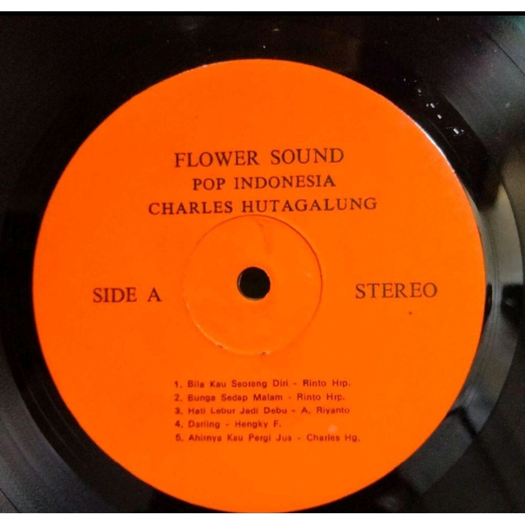 VINYL PIRINGAN HITAM 12 CHARLES HUTAGALUNG