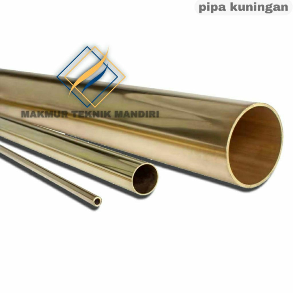 Pipa kuningan murni OD 10mm  ID 8mm X 2500mm
