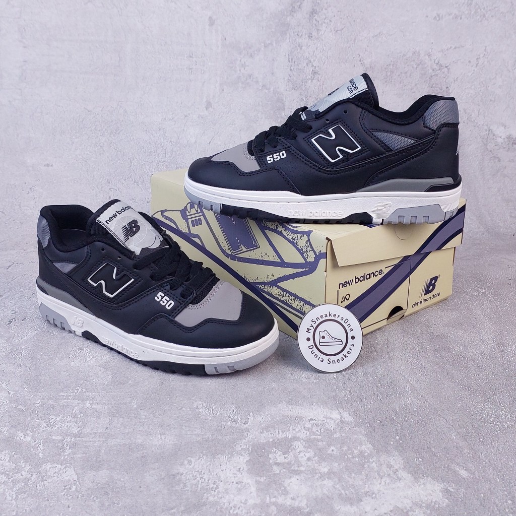 Sepatu Kasual NB 530 Black Grey