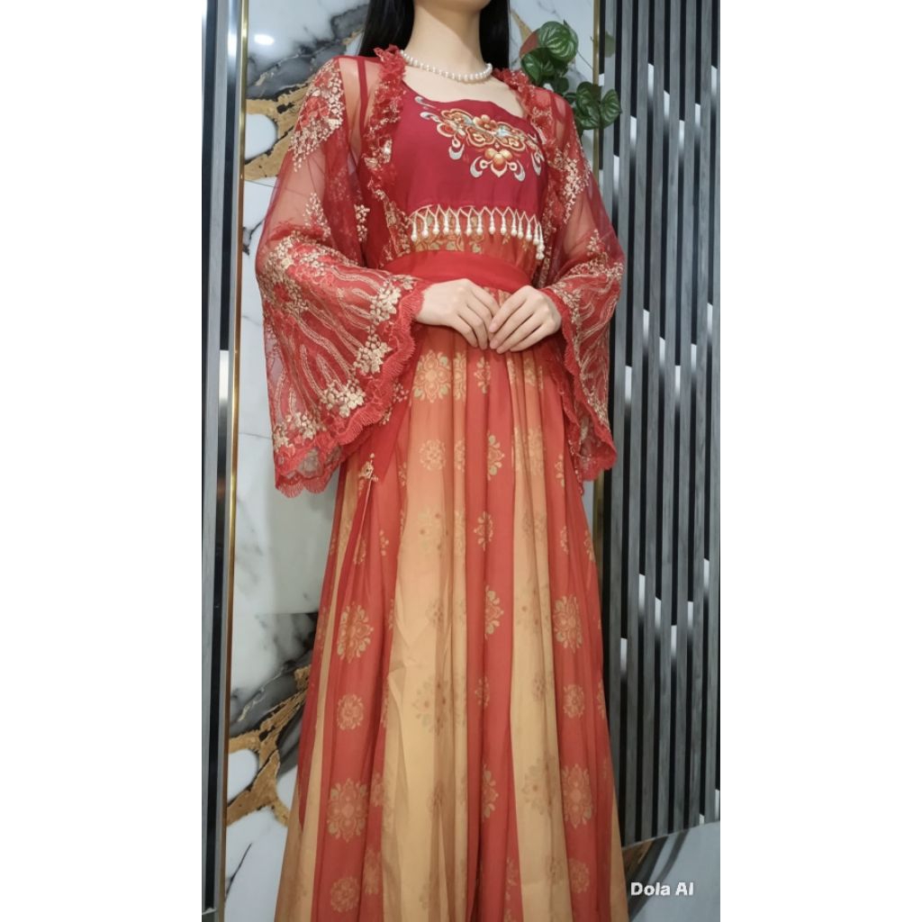 hanfu set wanita