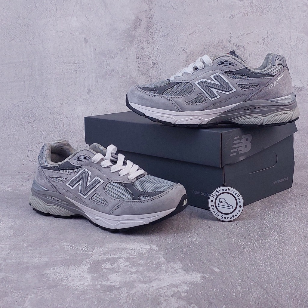Sepatu Kasual NB 990V3 Grey
