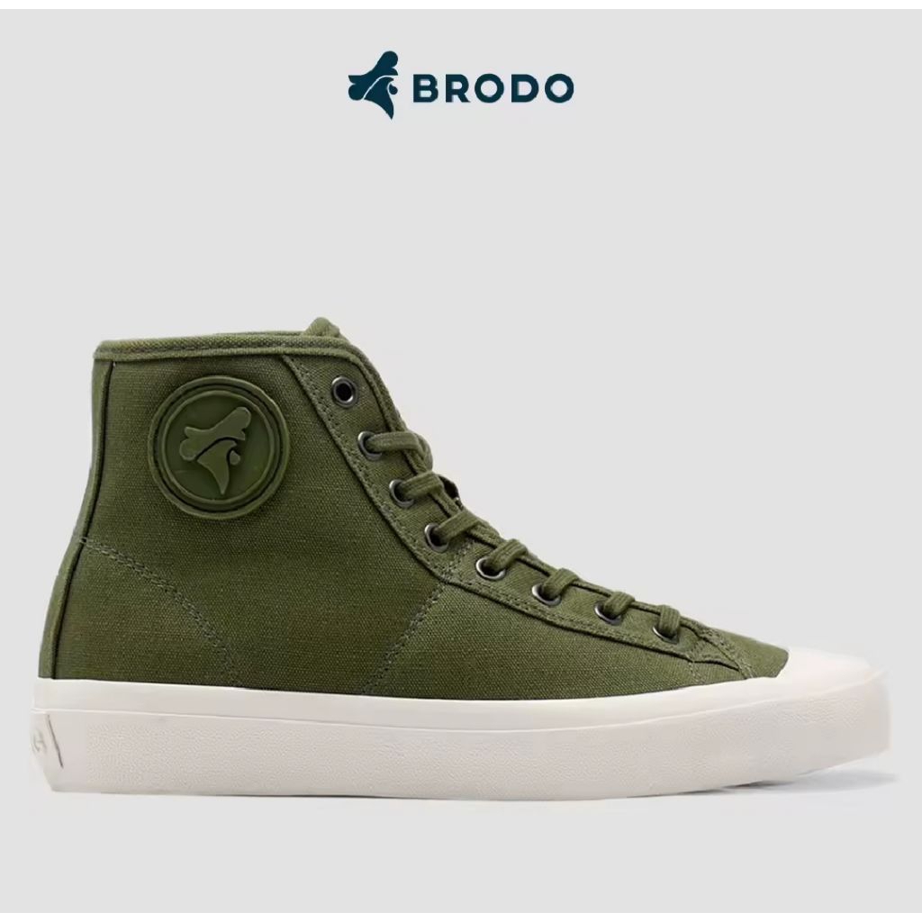 BRODO - Sneakers Vantage V2 Hi Olive OW