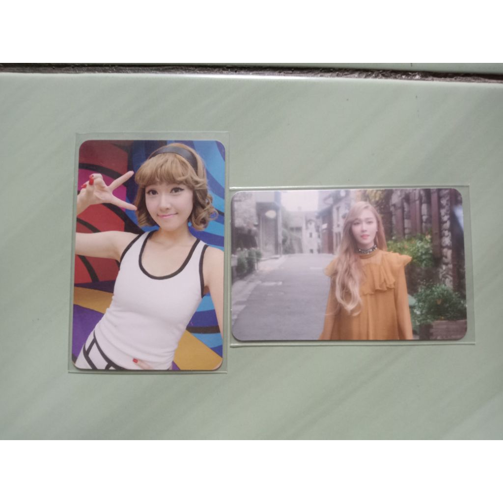 SNSD Girls' Generation Jessica Jung Wonderland Photocard Album SM ART Postcard SMtown 2014 Clearfile