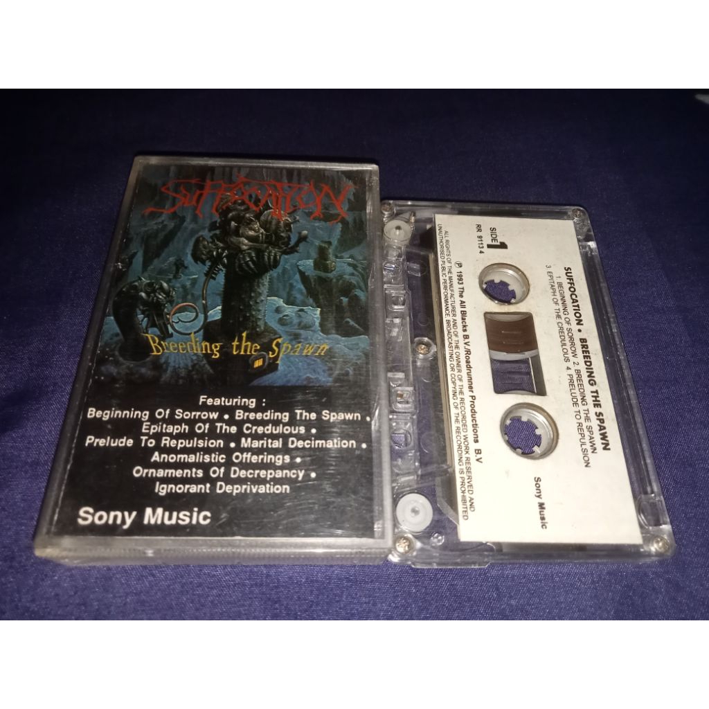 Kaset SUFFOCATION - Breeding The Spawn