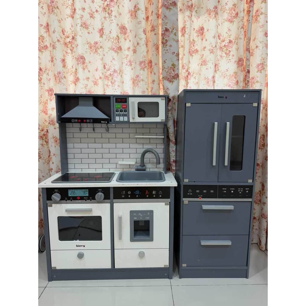 Preloved Mainan Dapur Kitchen Set Anak Kids Kulkas Toys