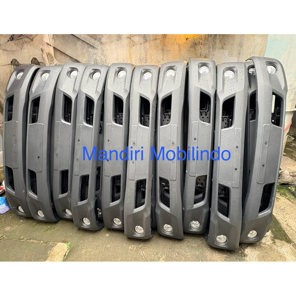 BEMPER  DEPAN HINO DUTRO DYNA 130 HD EURO 4  EURO  Lampu FOGLAMP ORIGINAL + Dudukan Bracket Hino Dut