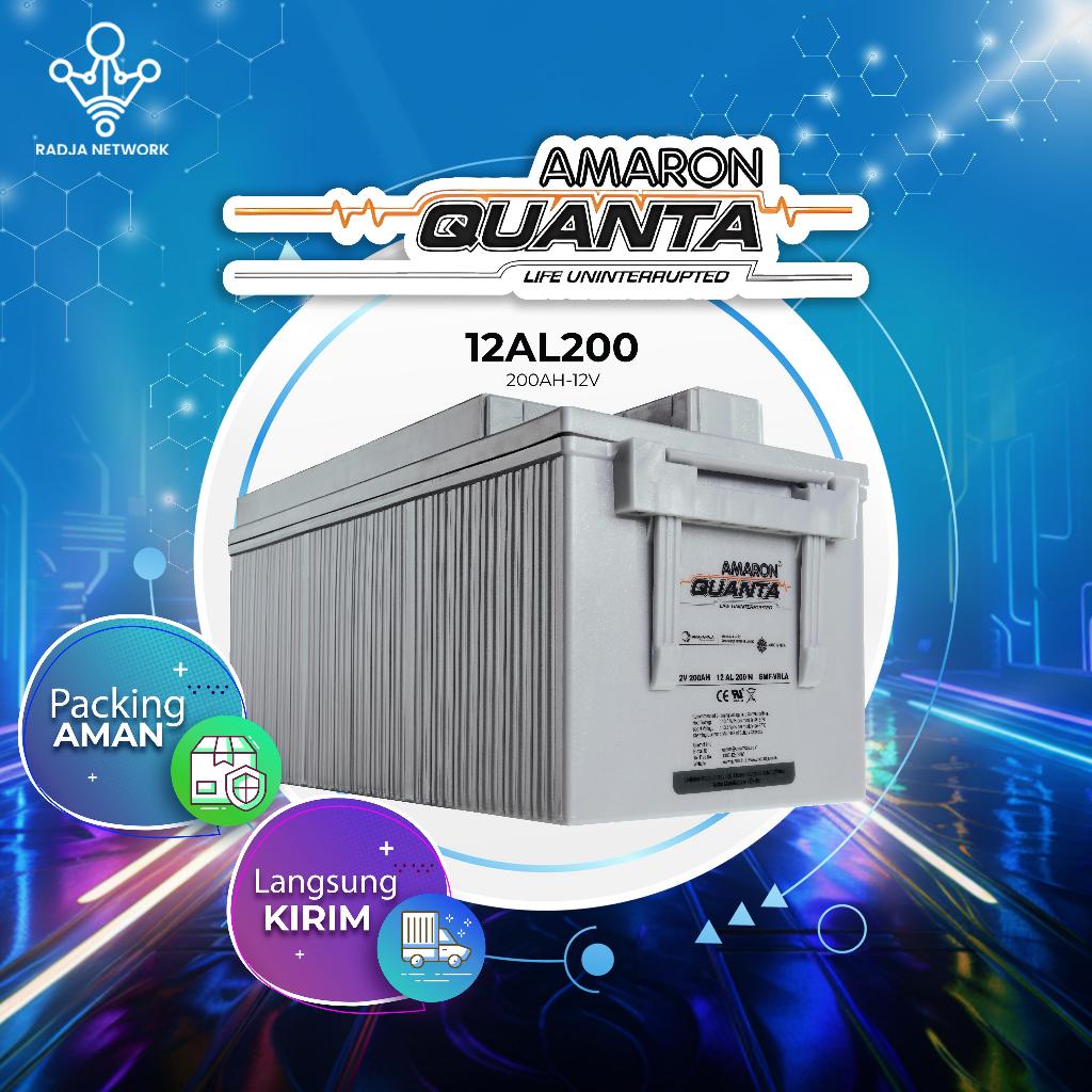 AMARON QUANTA 12AL200 BATTERY VRLA 12V 200AH