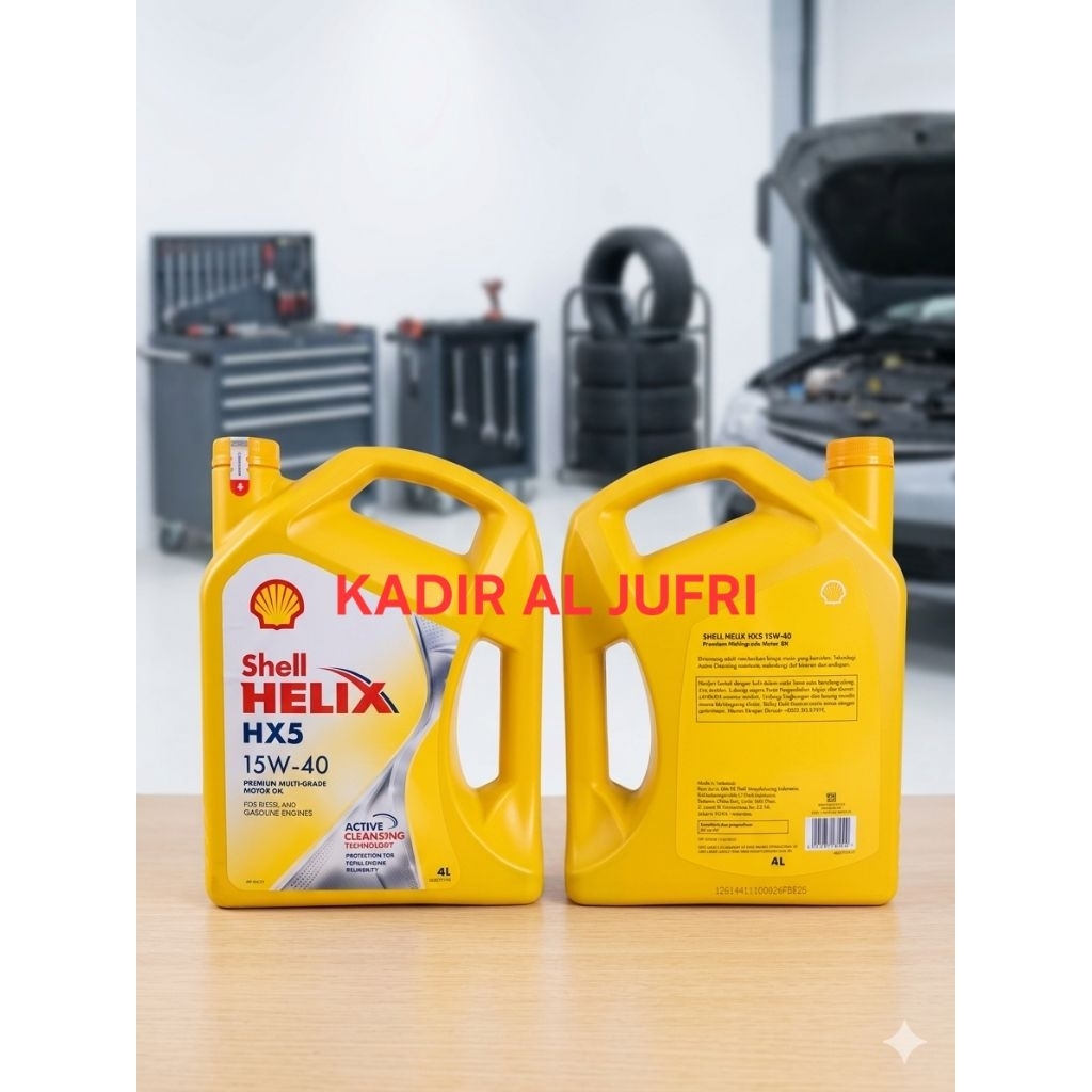 SHELL HELIX HX5 15W40 4LITER ORIGINAL