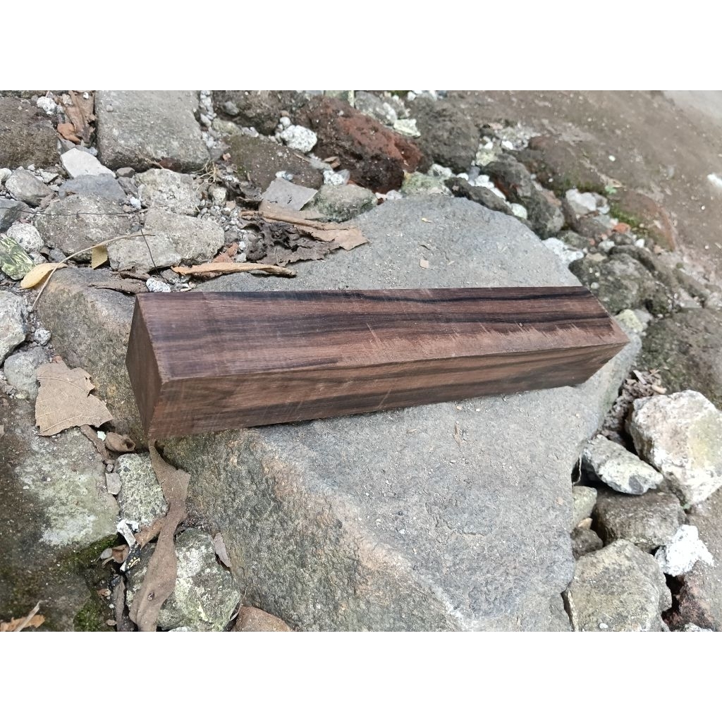 balok kayu eboni  4x4x25cm