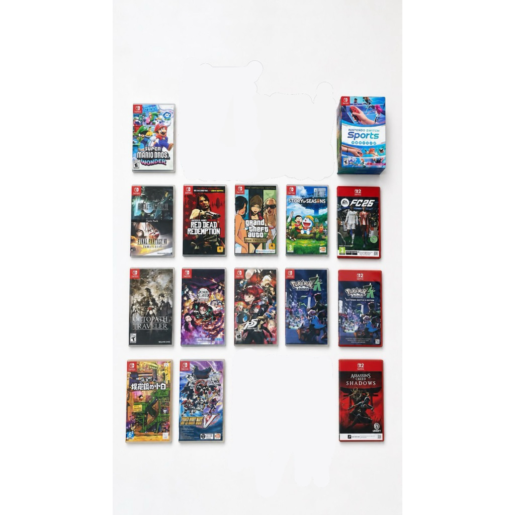 KASET FISIK NINTENDO SWITCH 1 & 2