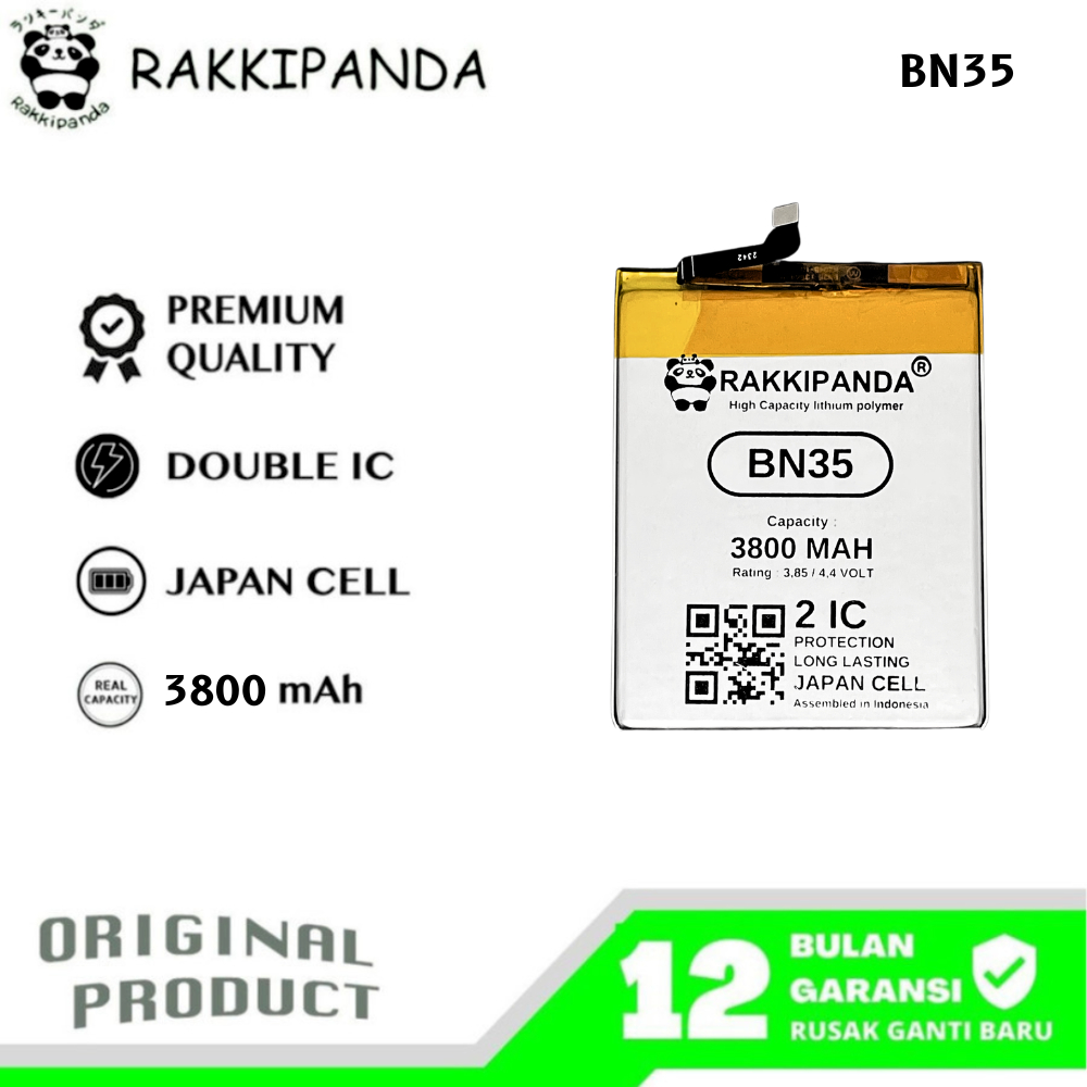 RakkiPanda - BN35 Redmi 5 Batre Batrai Baterai