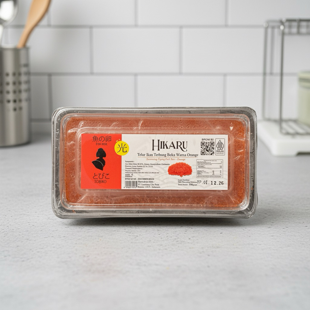 TOBIKO ORANGE-FLYING FISH ROE-HIKARU-500GR